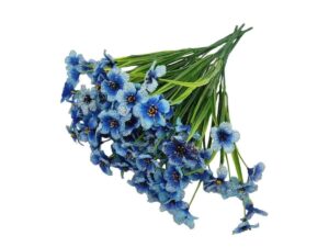 12pcs Artificial Flowers Set for Home Decor Wedding Party Fake Floral Decor