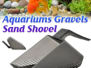 Aquarium Sand Cleaning Scoop Water Permeable for Fish Tank Gravel