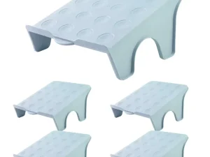 5pcs Double Layer Shoe Rack Simple Storage Organizer Space Saving Shoe Holder