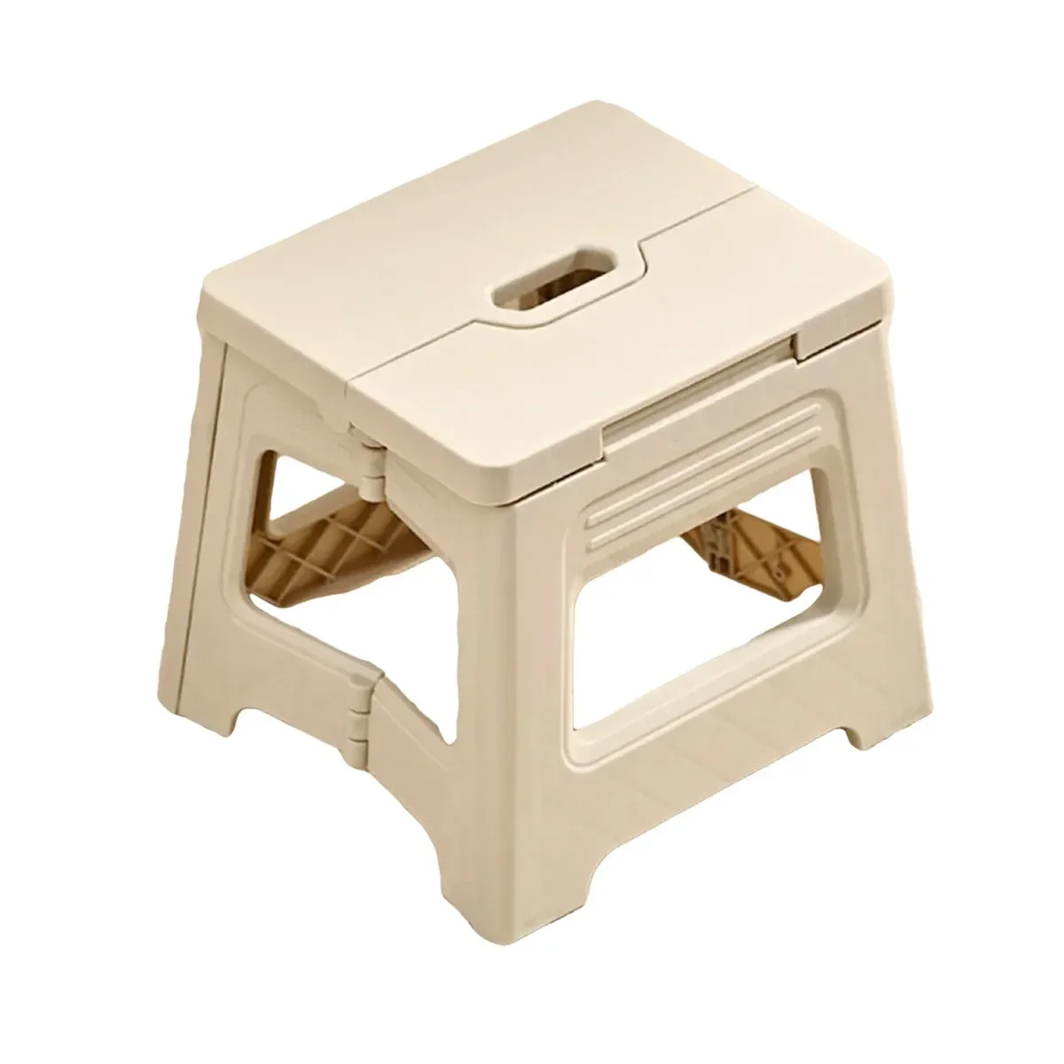 Portable Outdoor Plastic Folding Stool Lightweight Foldable For Camping Picnic