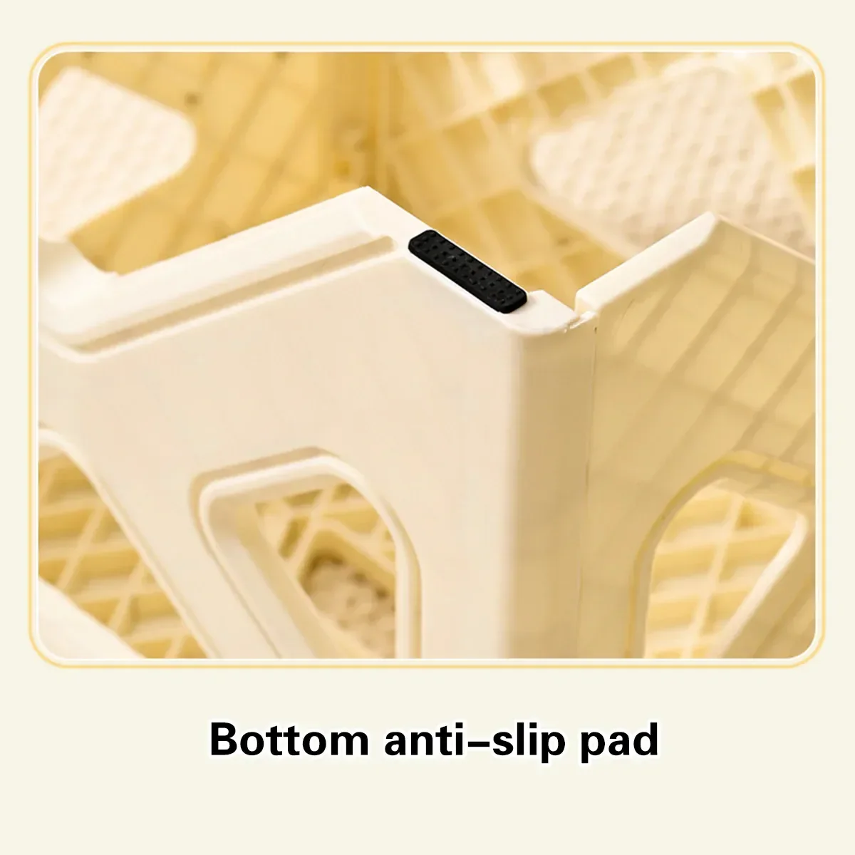 Portable Folding Plastic Stool Lightweight Step Chair for Outdoor Camping or