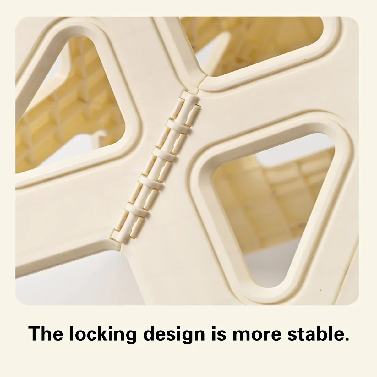 Portable Folding Plastic Stool Lightweight Step Chair for Outdoor Camping or