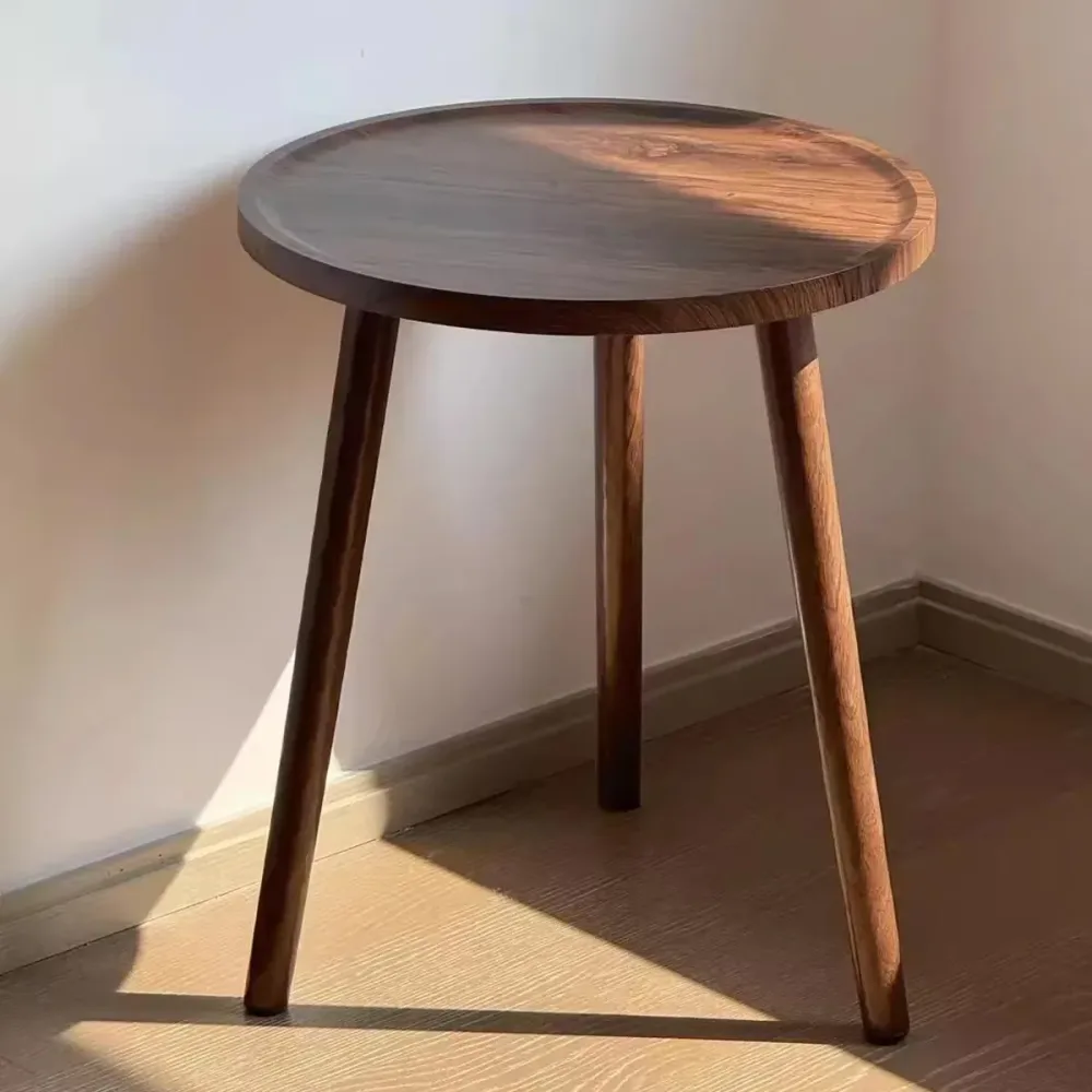 Small Tea Table Basic Model Round Coffee Table Living Room Sofa Corner Table