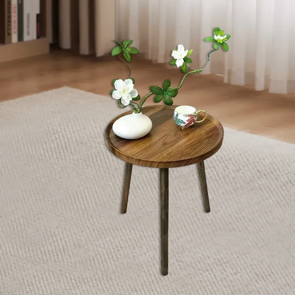Small Tea Table Basic Model Round Coffee Table Living Room Sofa Corner Table