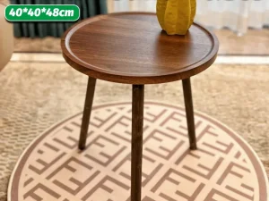 Small Tea Table Basic Model Round Coffee Table Living Room Sofa Corner Table