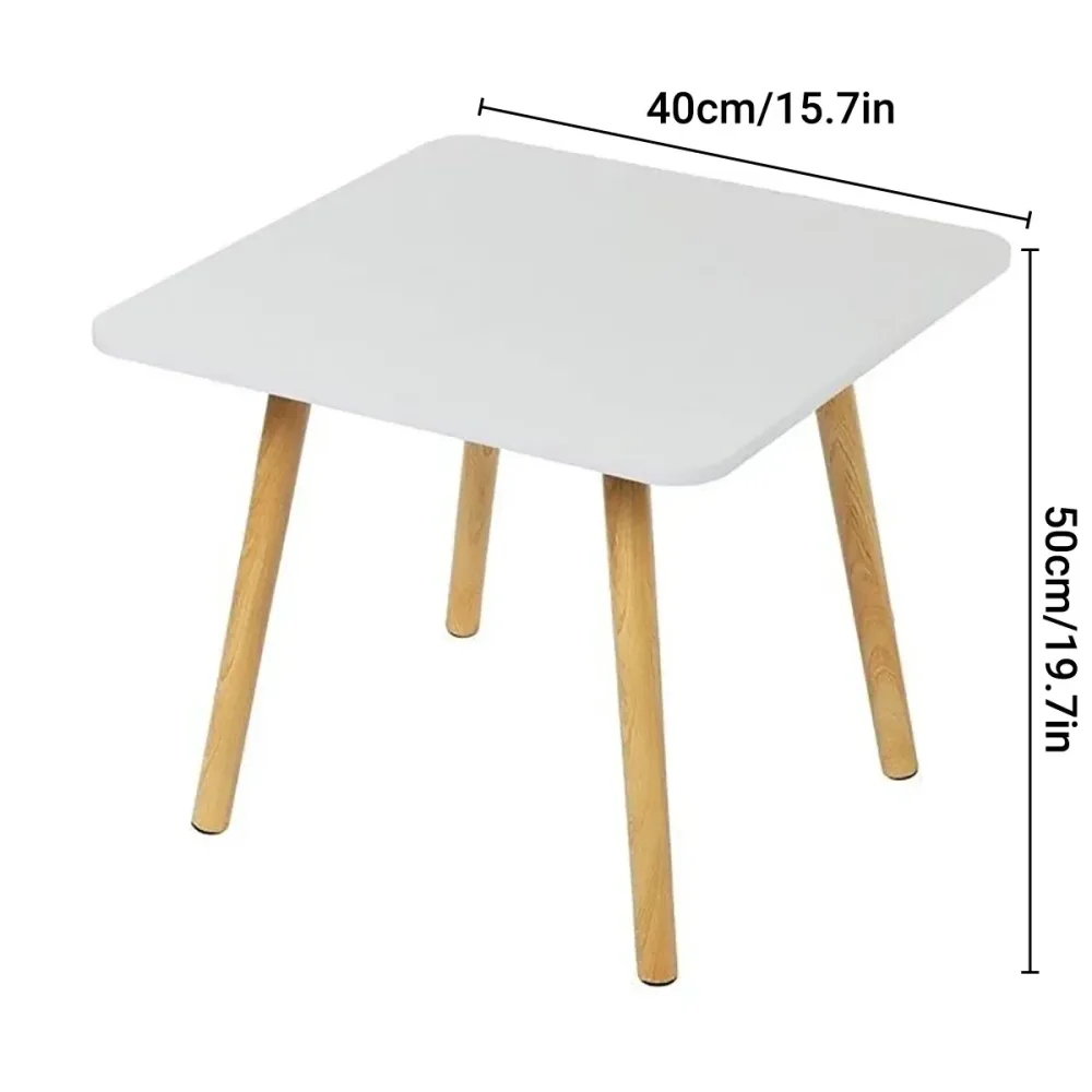 40x50cm Small Table Home Balcony Table Simple Small Square Table Side Table