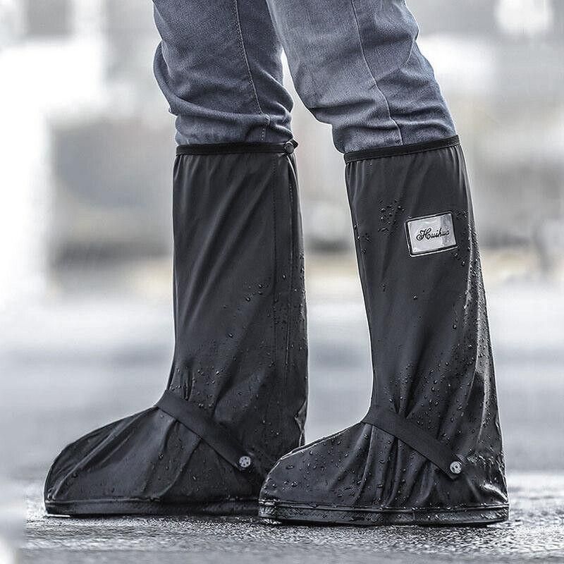 Waterproof Boot Gear Reusable Overshoe Rain Shoe Covers Anti-Slip Shoe Cover