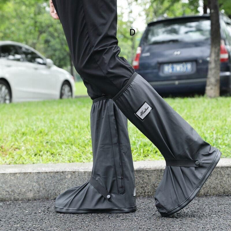 Waterproof Boot Gear Reusable Overshoe Rain Shoe Covers Anti-Slip Shoe Cover