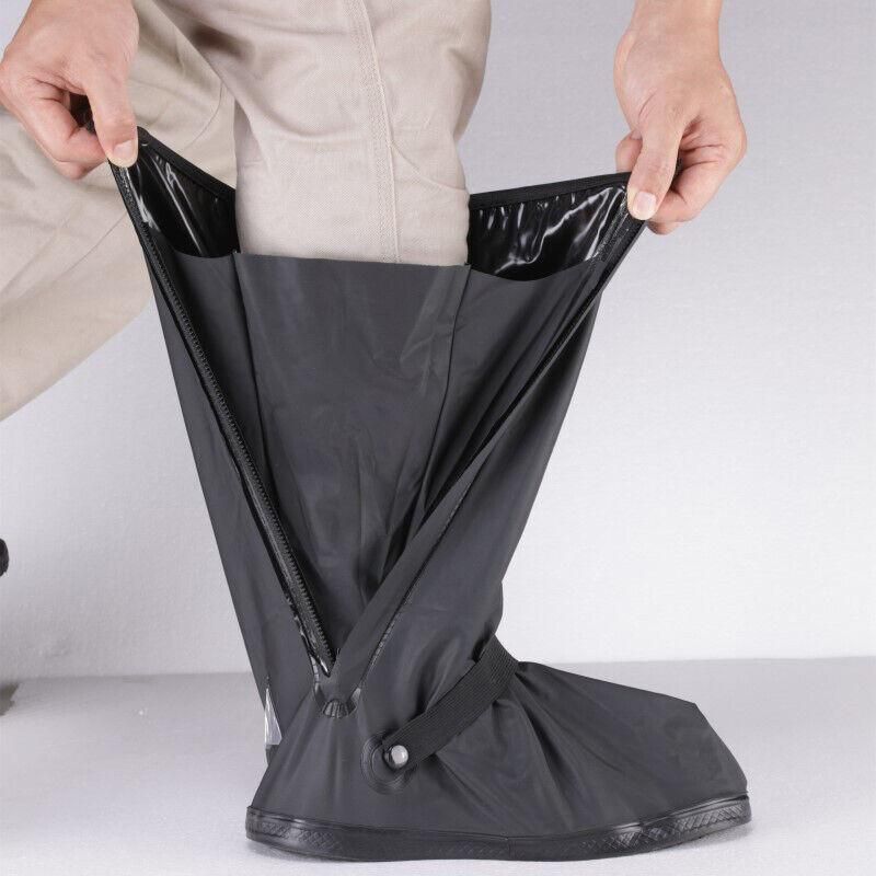 Waterproof Boot Gear Reusable Overshoe Rain Shoe Covers Anti-Slip Shoe Cover