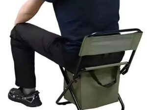 Folding Camping Chair with Carry Bag Green