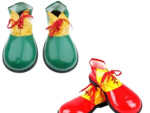 PARTY CLOWN SHOES - GREEN