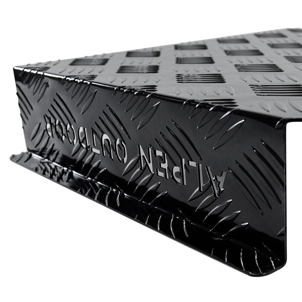 Aluminum Caravan Diesel Heater Bracket 2mm Thickness Fuel Tank Cover Double