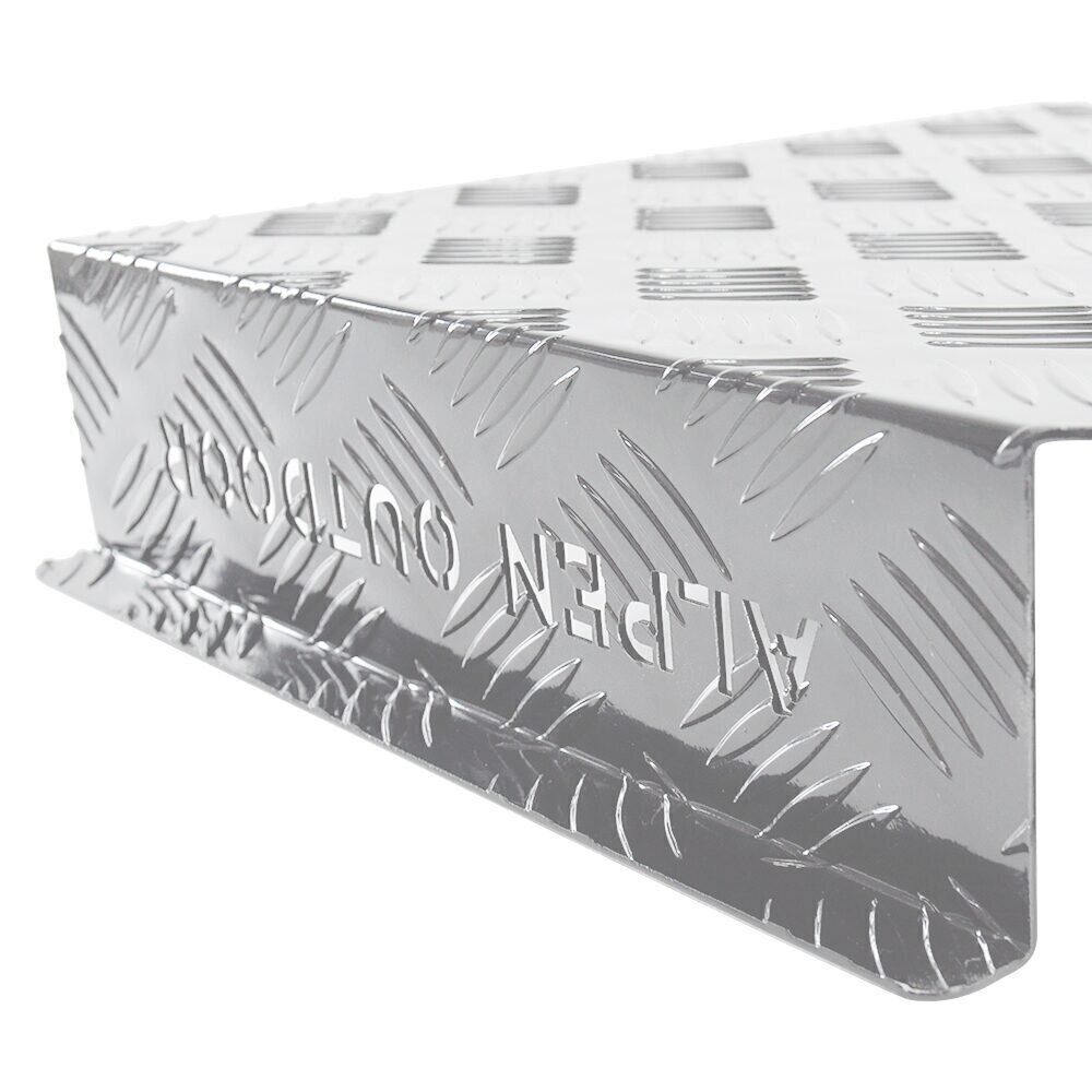 Aluminum Caravan Diesel Heater Bracket Silver 2mm Thickness Fuel Tank Cover