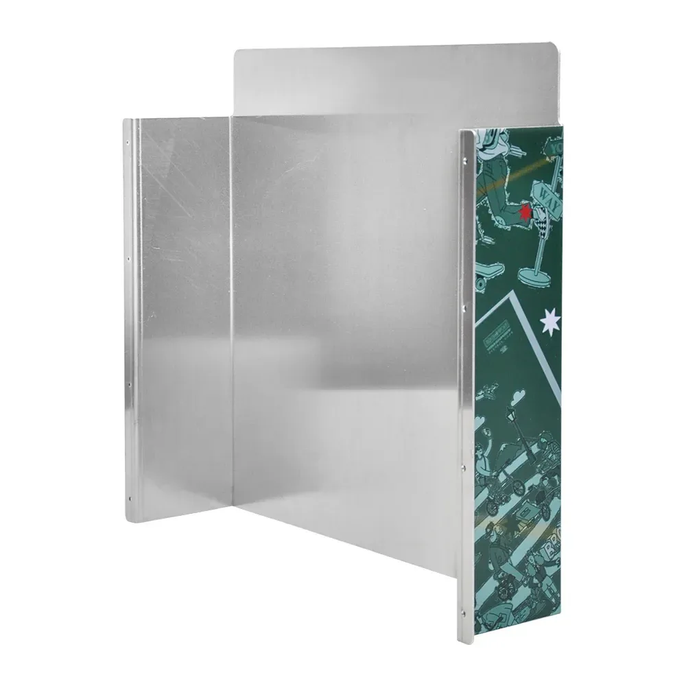 Alpen Outdoor Diesel Tank Cover Silver Gas Tank Bracket 2mm Thick Aluminium Tank