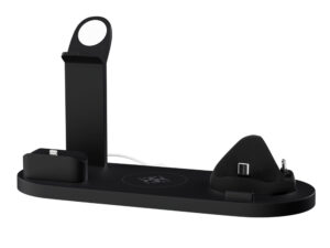 Devanti 4 in 1 Wireless Charger Multi-function Station for Phone Airpod iWatch