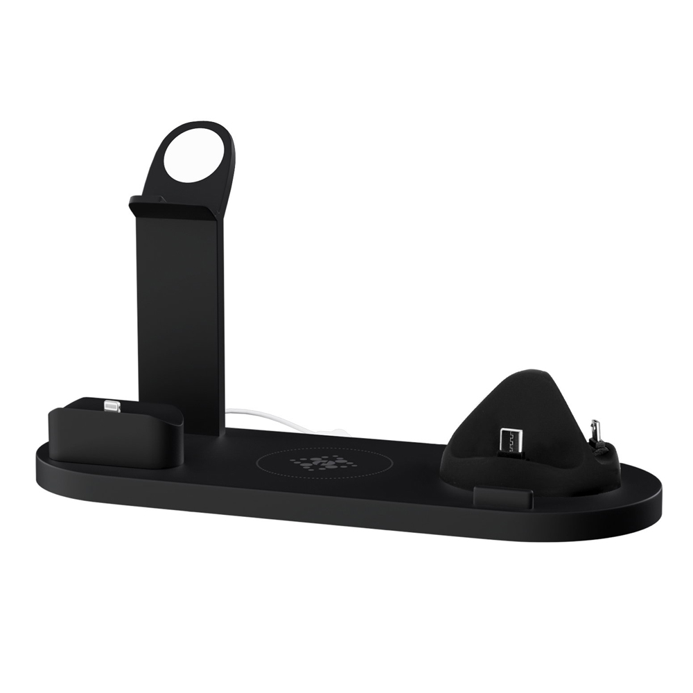 Devanti 4 in 1 Wireless Charger Multi-function Station for Phone Airpod iWatch