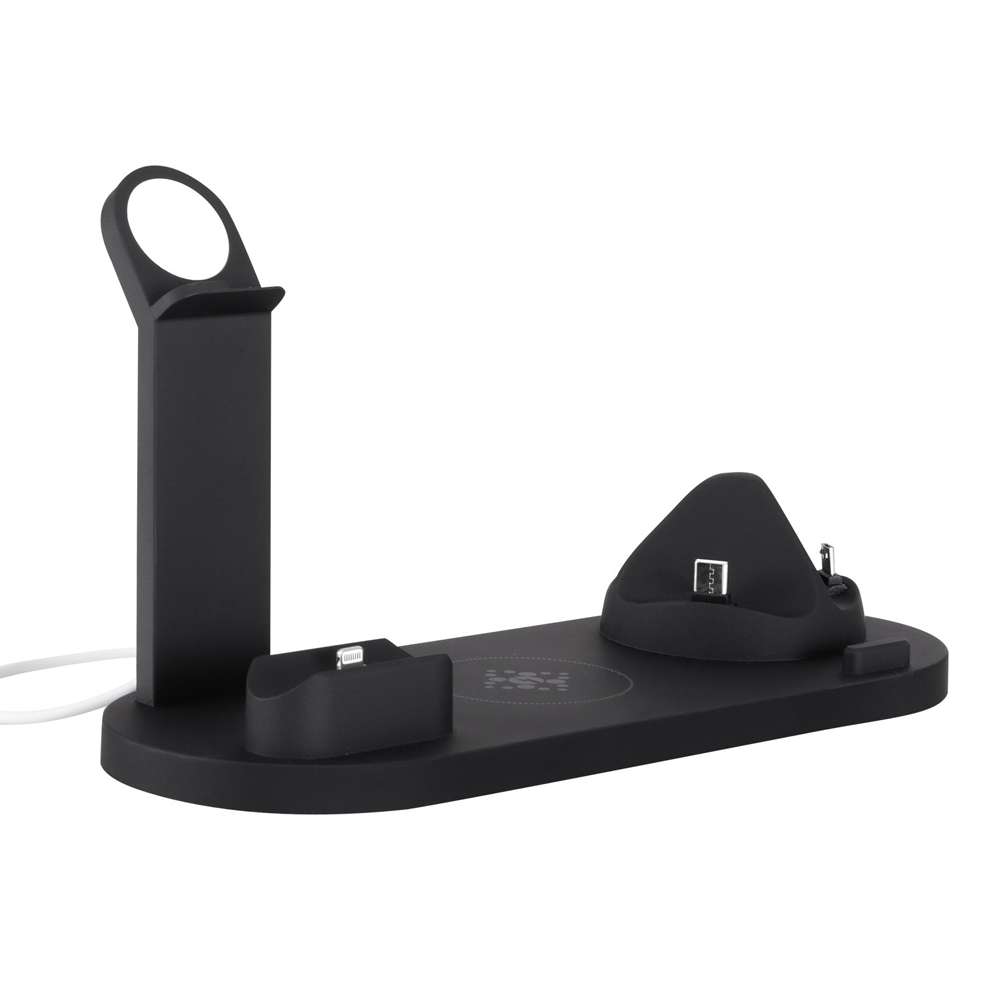 Devanti 4 in 1 Wireless Charger Multi-function Station for Phone Airpod iWatch