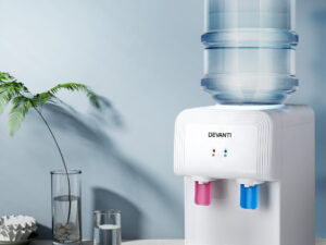 Devanti Water Cooler Dispenser Bench Top White