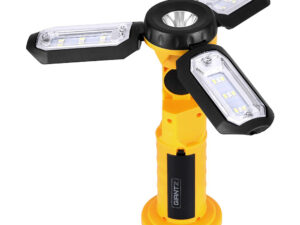 Giantz Work Light Rechargeable USB Cordless LED Lamp Hook Rotation Folding