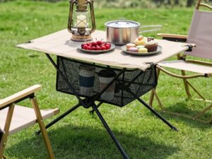 Weisshorn Folding Camping Table Portable Picnic Desk Camp Furniture