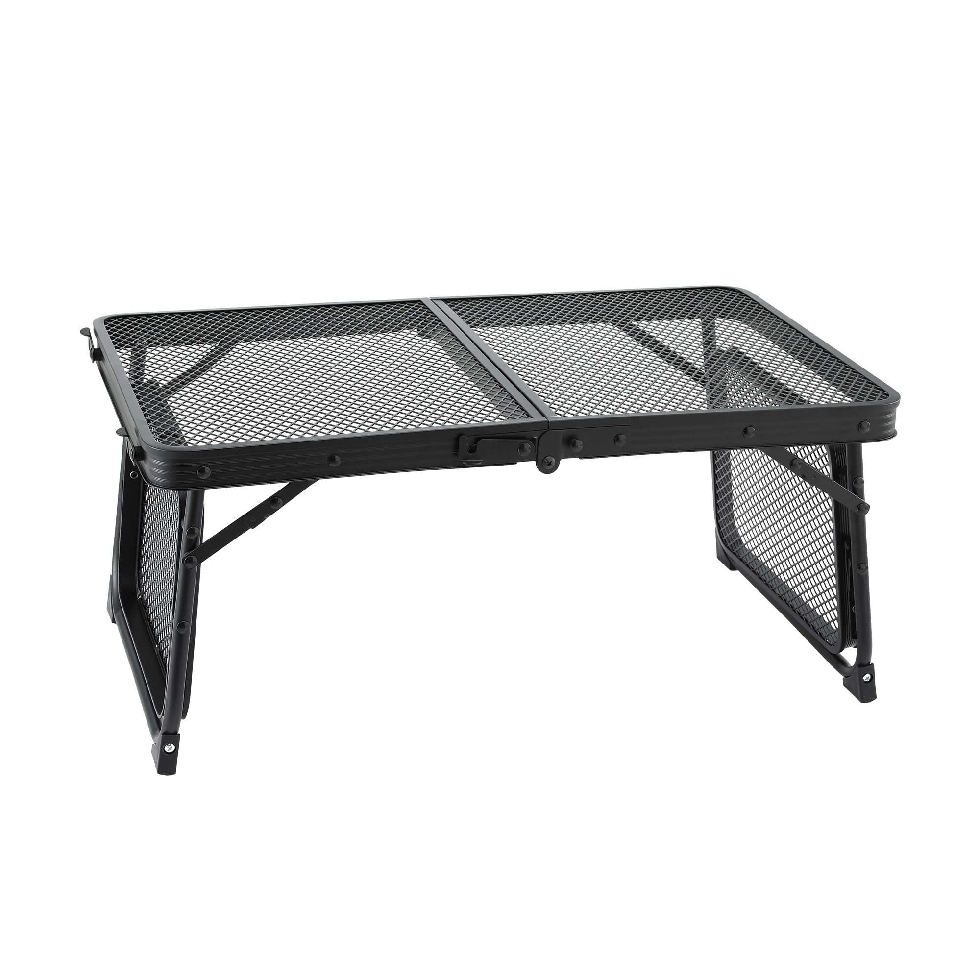 Weisshorn Camping Table Mesh Desktop Lightweight Portable Outdoor Folding Grill
