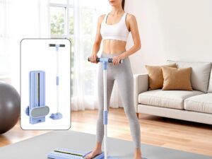 Everfit Thigh Hip Exerciser Home Ski Leg Trainer Machine Fitness Cardio Foldable