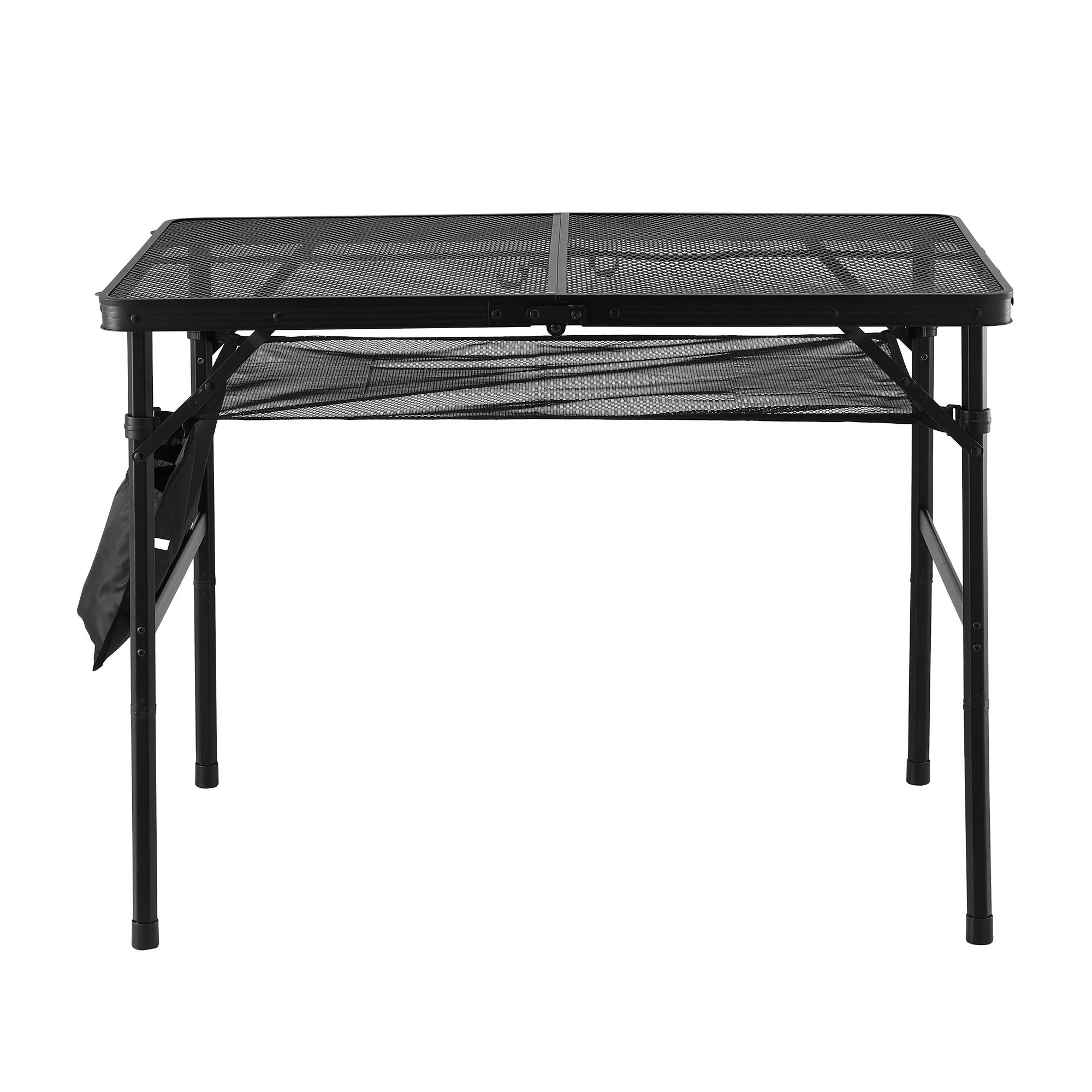 Gardeon BBQ Camp Table, 90*60*66 Portable Foldable Lightweight Grill Outdoor