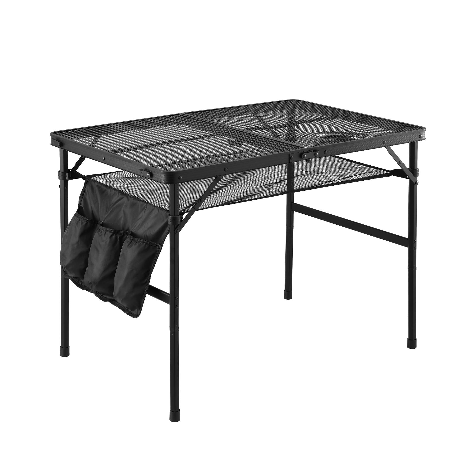 Gardeon BBQ Camp Table, 90*60*66 Portable Foldable Lightweight Grill Outdoor