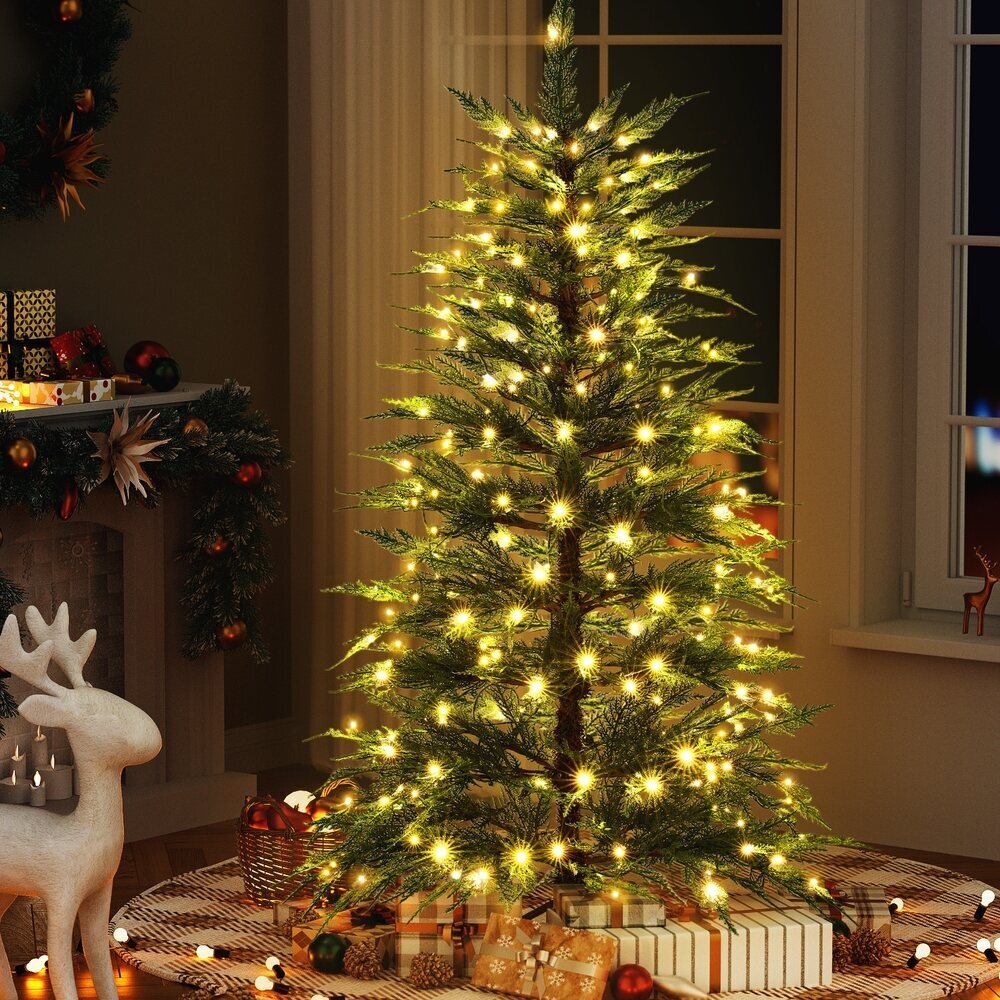 Jingle Jollys Christmas Tree 1.5M LED Xmas Tree Sparse 263 Tips Party Decoration