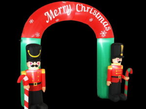 Jingle Jollys Christmas Inflatable Archwary Nutcracker 3M Illuminated