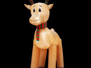 Jingle Jollys Christmas Inflatable Reindeer 5M Illuminated Decorations
