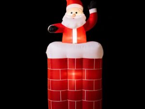 Jingle Jollys Christmas Inflatable Santa Pop Up 1.8M Illuminated Decorations