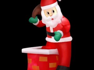 Jingle Jollys Christmas Inflatable Santa Illuminated Decorations