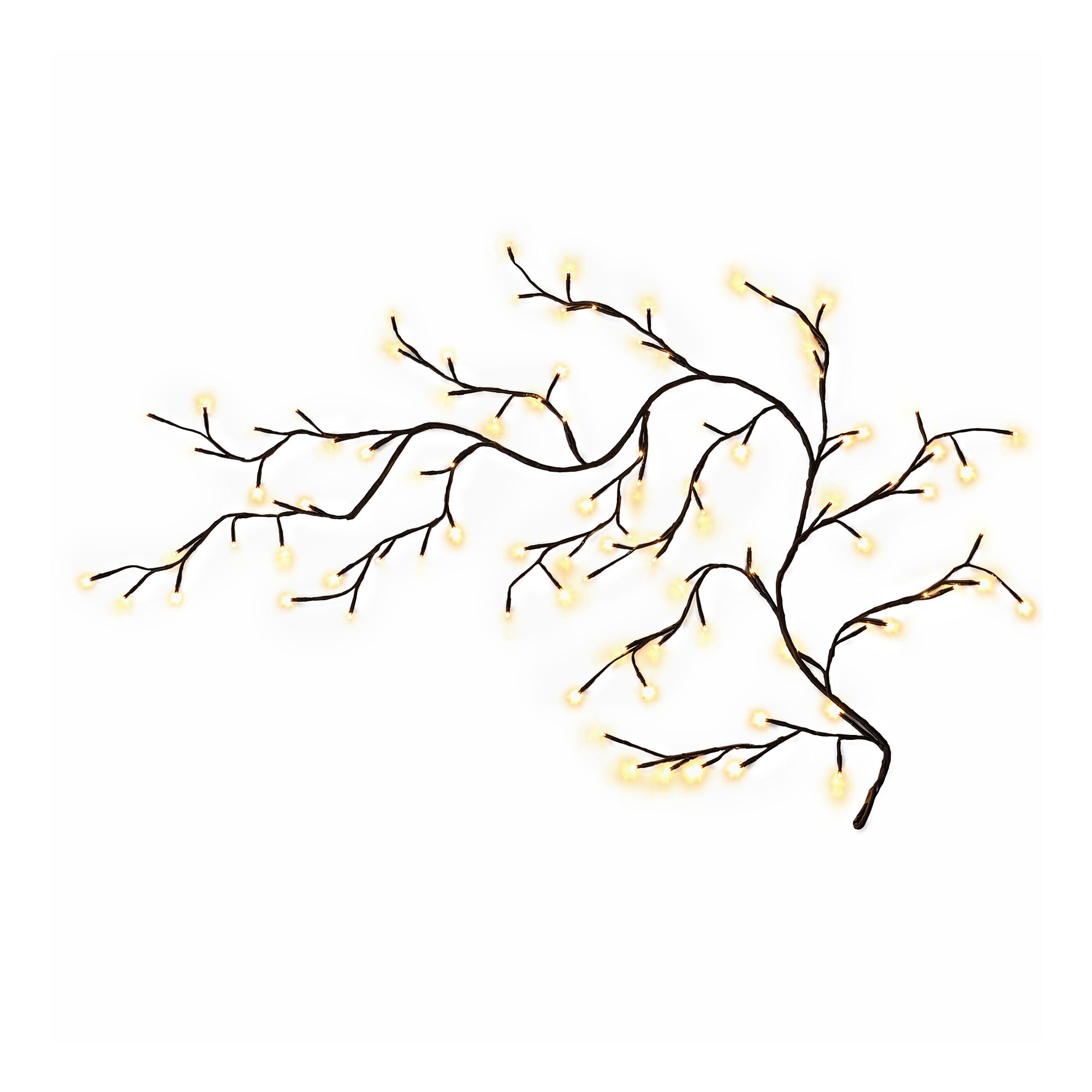 Jingle Jollys Christmas Willow Vine Lights Branch LED Fairy DIY Wall Decor 1.8m
