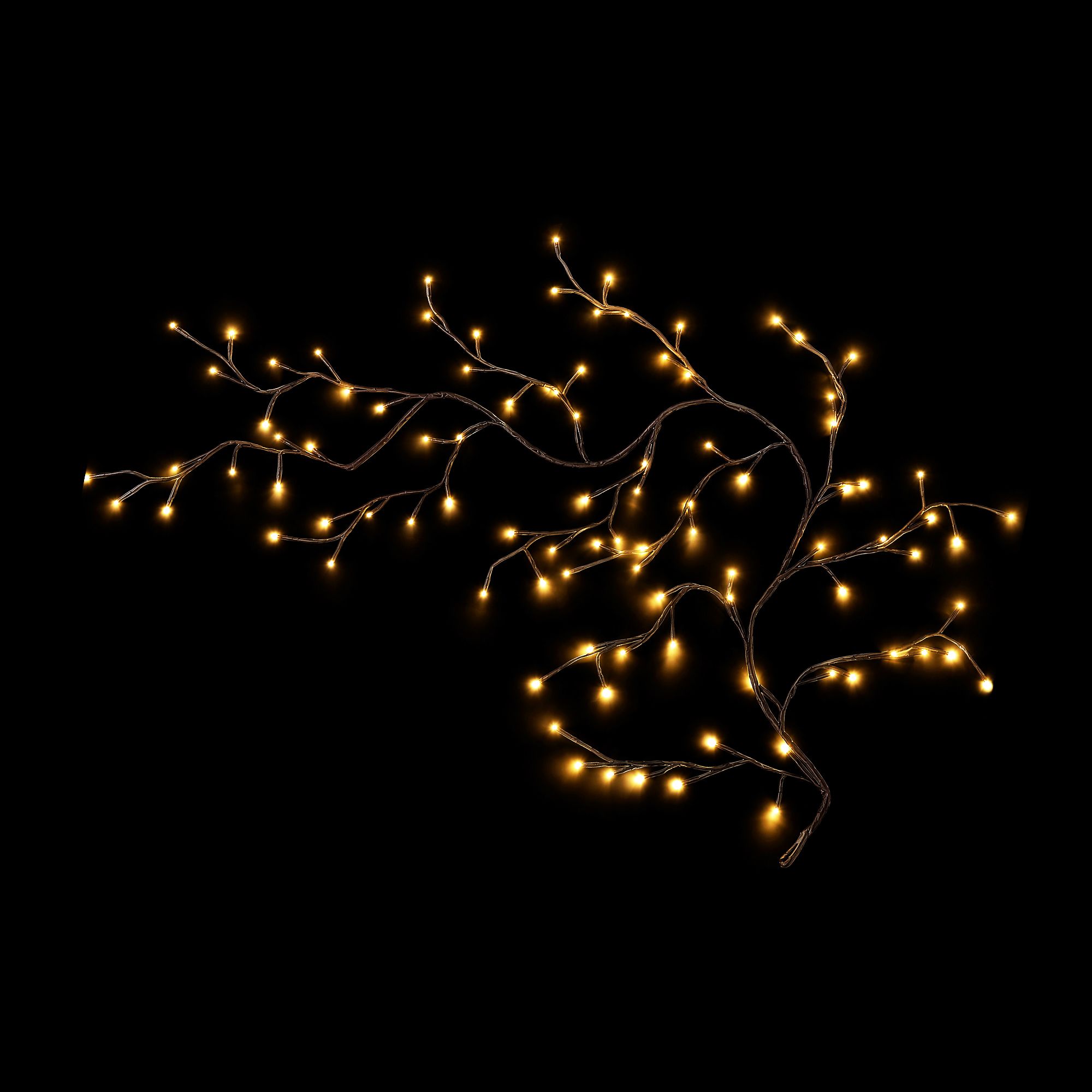 Jingle Jollys Christmas Willow Vine Lights Branch LED Fairy DIY Wall Decor 1.8m
