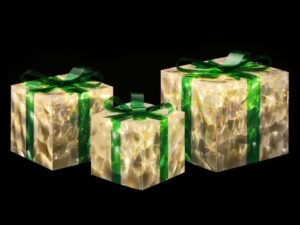 Jingle Jollys Christmas Lights 70 LED Fairy Light Gift Box 3pcs Decorations Set