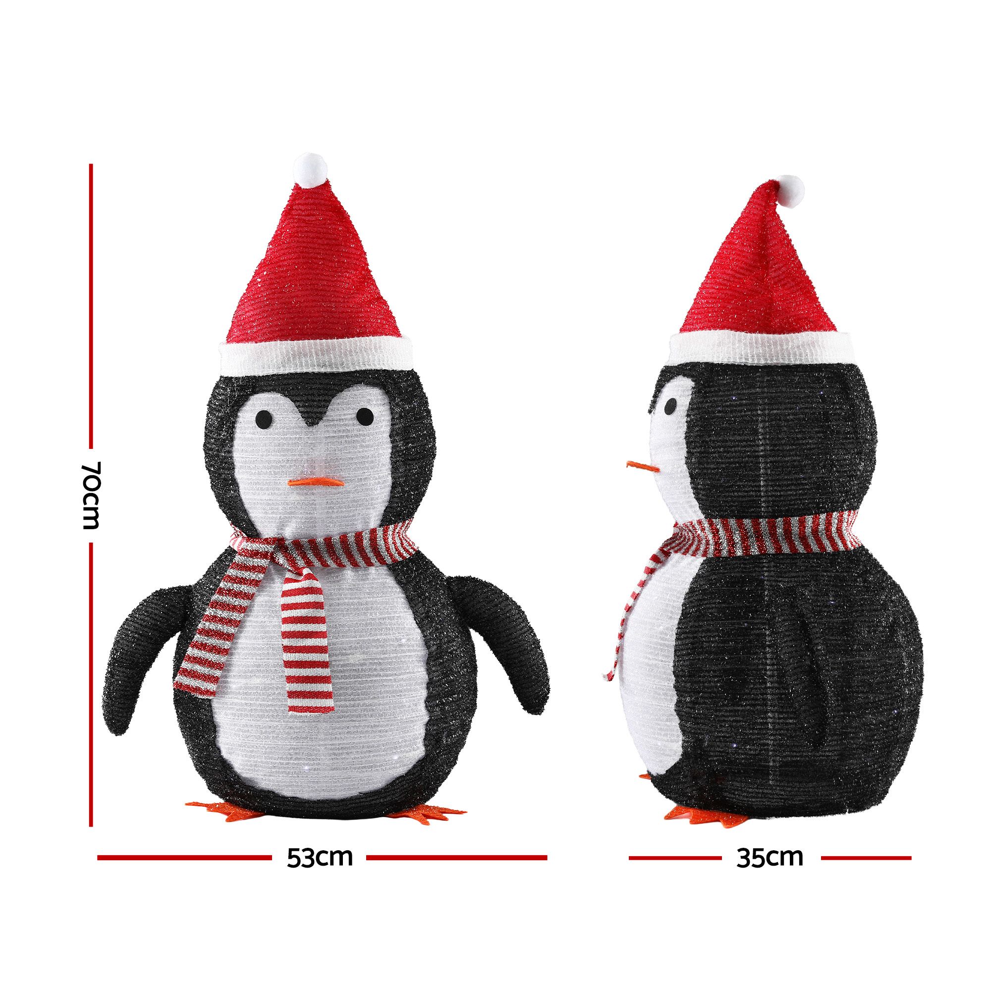 Jingle Jollys Christmas Penguin Light LED Christmas Decoration Pop Up Christmas