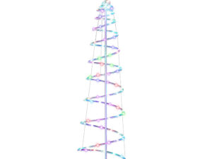 Jingle Jollys Christmas Tree 1.8m 100 RGB LED Rope Lights Xmas Trees Decoration