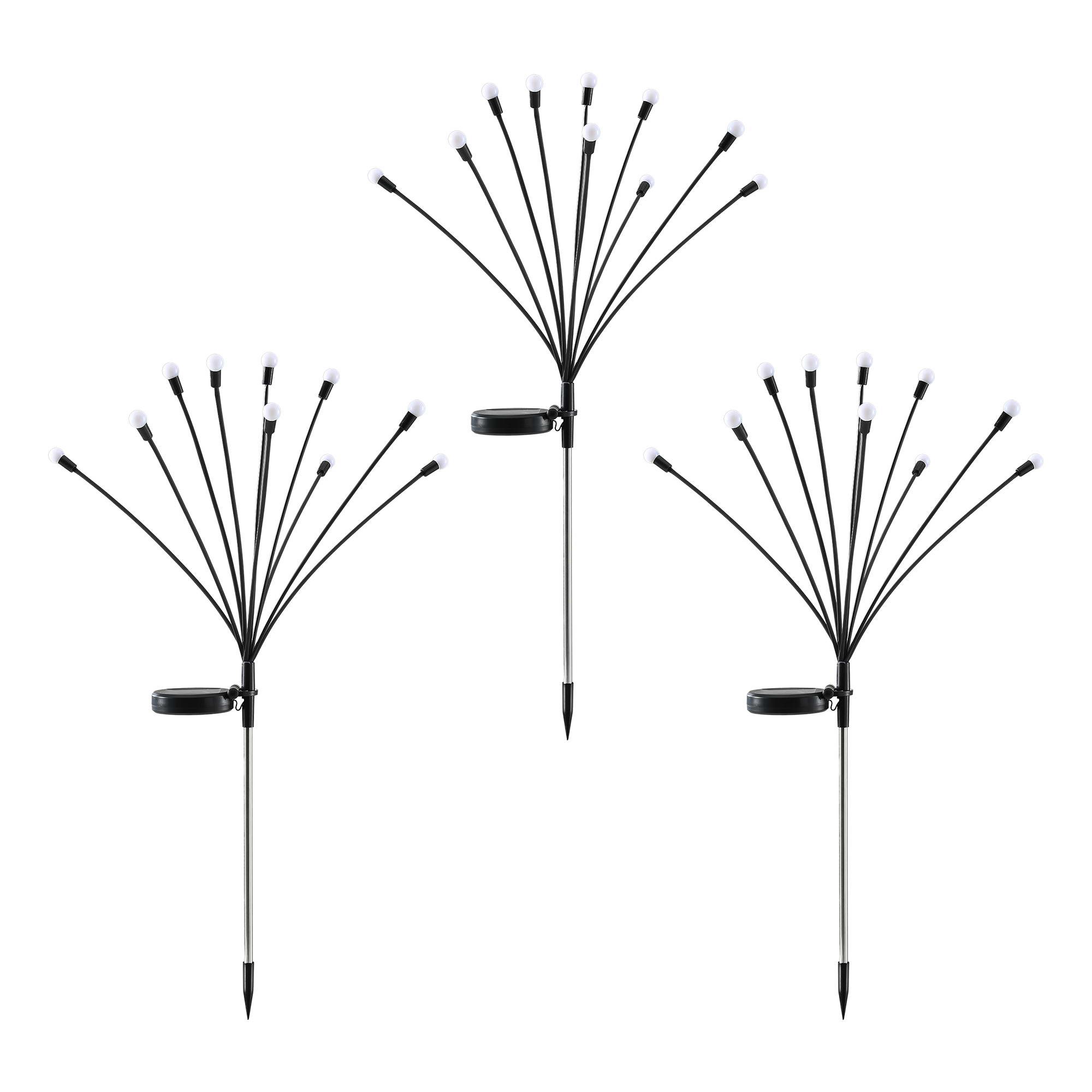 Jingle Jollys Christmas Lights Solar Firefly Lights Garden Decoration Path