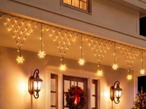 Jingle Jollys Christmas Lights Solar Fairy Lights Warm White Christmas