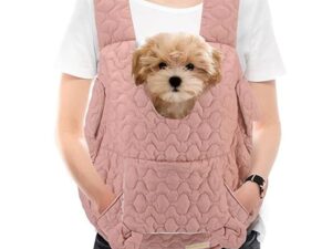 Pet Carrier Backpack Adjustable Front Chest Sling for Small Medium Dogs Cats