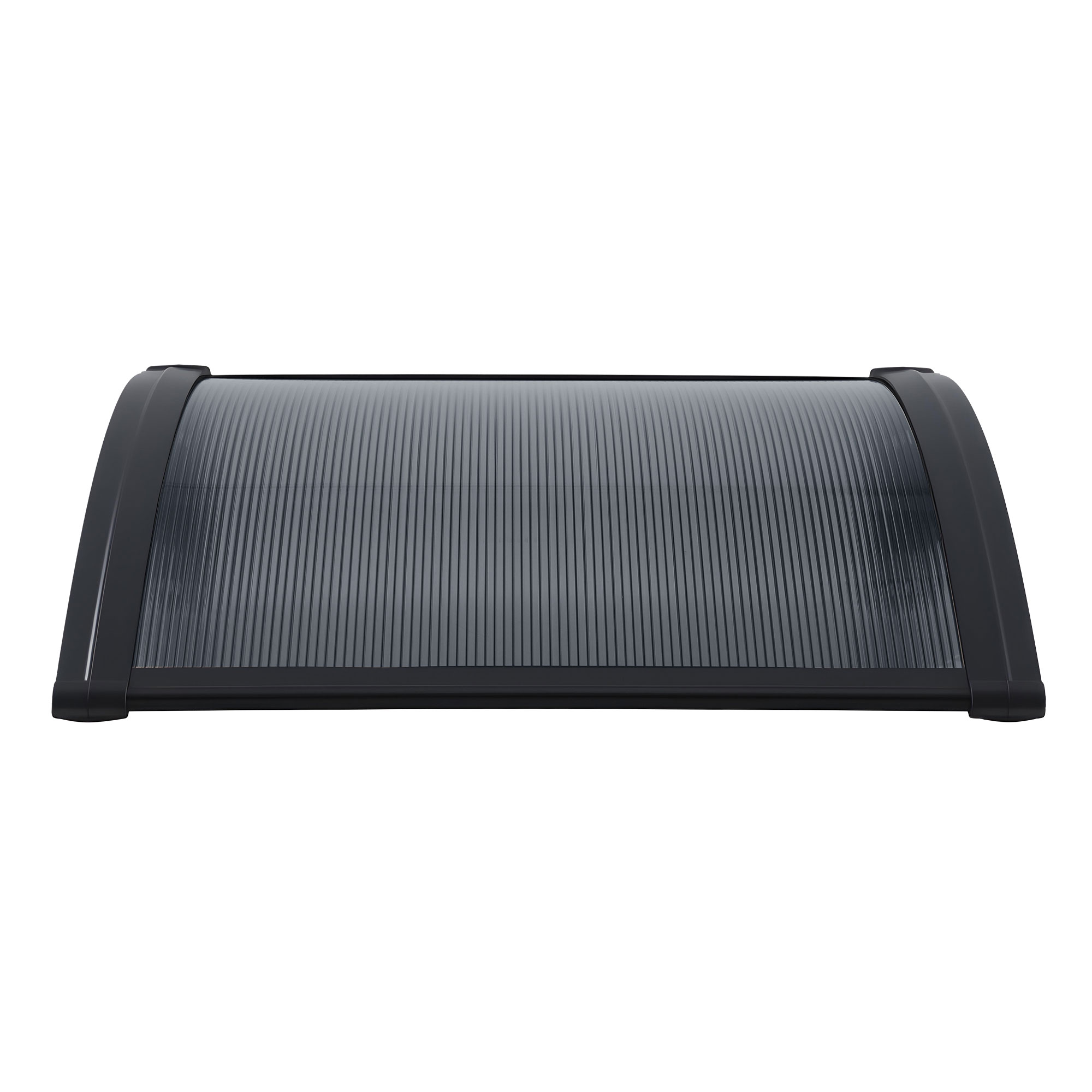 Instahut Window Awning Drainage 0.6mx0.6m Outdoor Grey