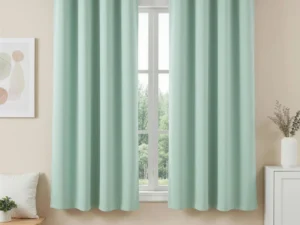 Artiss Blockout Curtains 2X 132x160cm Thermal Insulated Eyelet Drapes Green