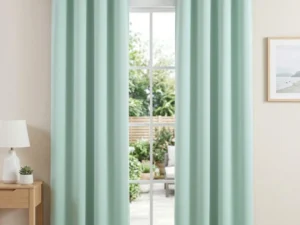 Artiss Blockout Curtains 2X 132x213cm Thermal Insulated Eyelet Drapes Green