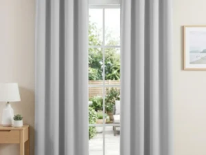 Artiss Blockout Curtains 2X 132x213cm Thermal Insulated Eyelet Drapes Grey