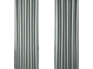 Artiss 2X Blockout Curtains Eyelet 180x213cm Grey Shine