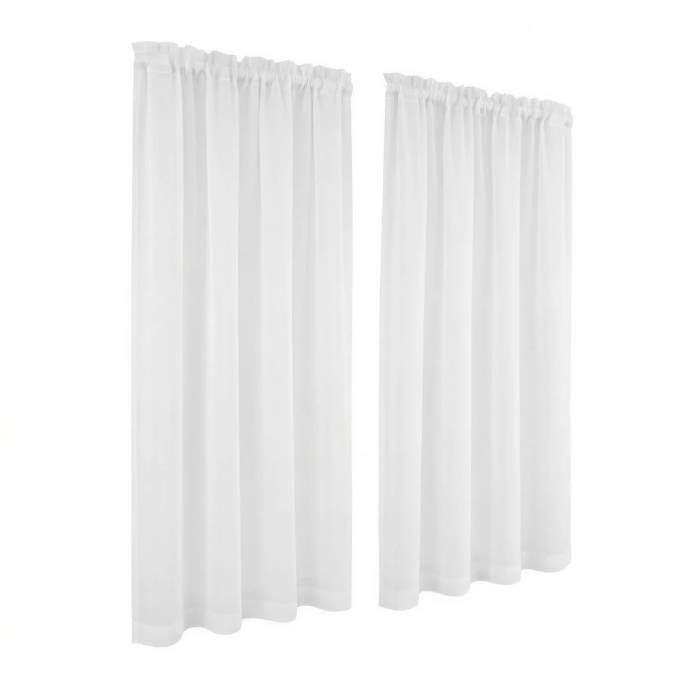 Artiss Blockout Curtains 2X 132x160cm Light Filtering Window Drapes Rod Pocket