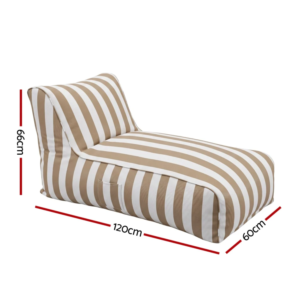 Artiss Outdoor Bean Bag Chair Cover (No Filler) Splash-Proof Beanbag Lounge