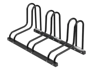 Weisshorn 3 Bike Floor Stand Rack Fits 20"-29" MTB Tires for Garage Storage