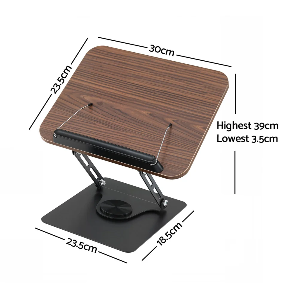 Artiss Book Stand Adjustable Book Holder Foldable Reading Rest Rack w/ 360